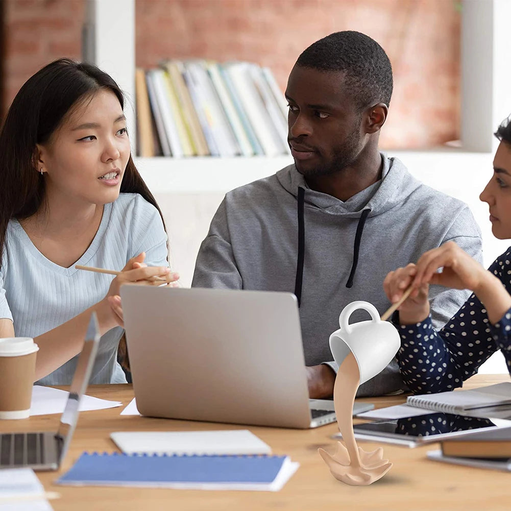 Spilling Coffee Cup