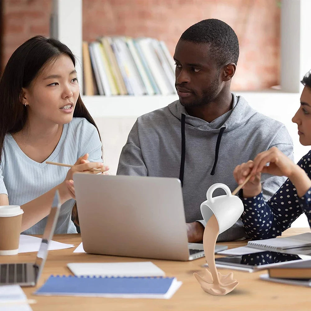 Spilling Coffee Cup